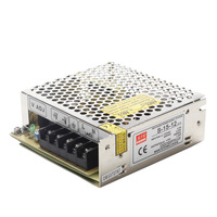 Alimentation électrique à découpage en aluminium à sortie unique LED DC-DC 15W 1.3A AC 110V-230V vers 12V DC