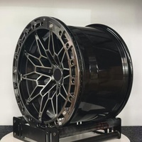 Rines de Aleación para Autos de Carreras de 17 18 19 20 Pulgadas, Cóncavos, con Beadlock Real, Forjados, 5x112 5x120 5x114.3, para BMW Mustang Supra