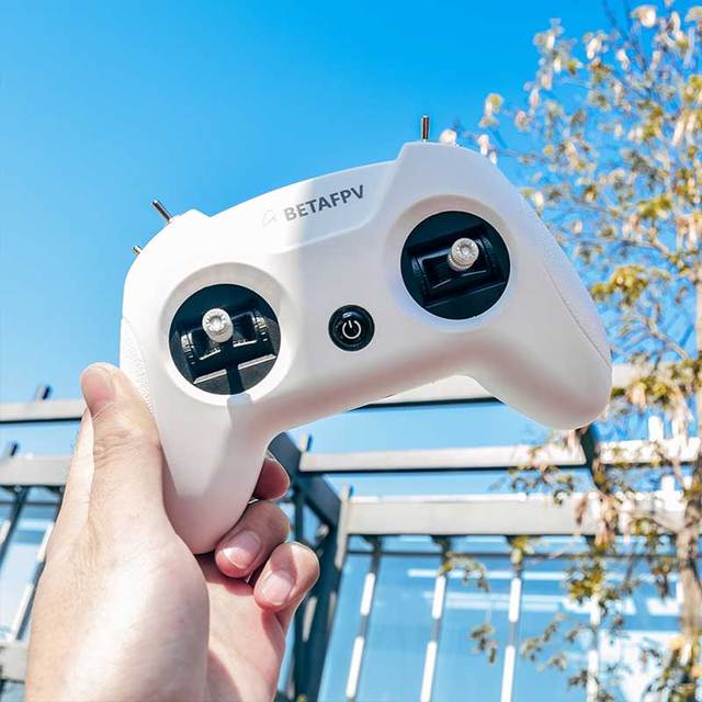 BETAFPV LiteRadio 2 SE Model Airplane Drone Remote Control F. Controller Small White FPV Simulator Crossing Machine ELRS