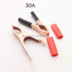 Kìm điện cá sấu 28mm G98, máy dò điện, màu đen đỏ, có vỏ nhựa, kẹp kim loại tự động cho ô tô - Product Image 2