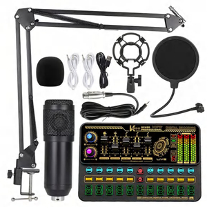 Bm800 + K500 Máy Tính Để Bàn Đứng USB Có Dây Ghi Âm Condenser Studio Chơi Game Microphone - Product Image 1