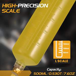 Sunbright เครื่องแยกของเหลวในรถยนต์ปั๊มเข็มฉีดยาน้ำมันพร้อมการดูดที่มีประสิทธิภาพเครื่องสกัดด้วยมือแบบพรีเมี่ยมและปั๊มเติม2ท่อ - Product Image 3