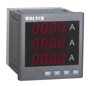 Big Promotion! Electrical Circuit Digital 3 Phase Current Measurement Ampere Checking Meter Tester Equipment Device