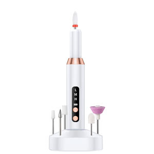 Pulidora de Uñas Eléctrica Inalámbrica Portátil, Recargable, para Pulido Preciso, Cuidado de Uñas en Casa o Salón - Product Image 1