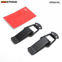 EPMAN — attache pour pare-chocs avant et arrière, 10 pièces, fixation à dégagement rapide, Clip universel pour JDM Sport, EPDQ110L