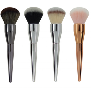 In oro rosa singolo manico in metallo di trucco powder foundation blush brush - Product Image 1