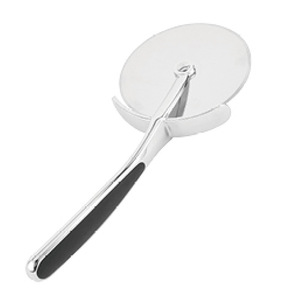 Cuchillo cortador de pizza de acero inoxidable con mango antideslizante para uso doméstico en la cocina - Product Image 5