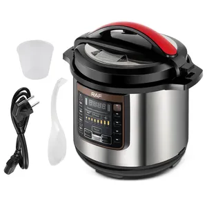 RAF 8L Multi Programmable Digital Pressure Rice Cooker Stainless Steel 8L Aluminum Pot Electric Pressure Cookers