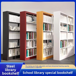 Estantería Metálica Personalizable para Bibliotecas, Solución de Almacenamiento de Alta Capacidad para Librerías y Universidades - Product Image 2