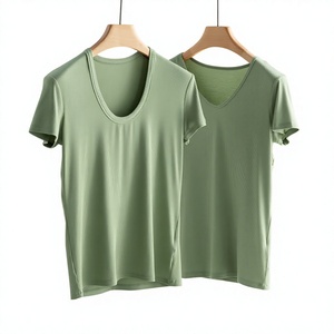 เสื้อยืดลำลองผ้าฝ้ายน้ำหนักเบา เสื้อยืดคอวีคลาสสิกสำหรับผู้หญิง เนื้อผ้านุ่มสบาย เสื้อยืดใส่ได้ทุกวัน เสื้อท็อปสำหรับฤดูร้อน - Product Image 3