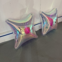 BOYI Ballon Réfléchissant Gonflable en Forme d'Oreiller Miroir pour Décoration de Fond d'Événements, Centres Commerciaux, Scènes et Fêtes