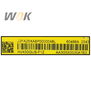 Écran LCD de haute qualité HV430QUB-F1Z <span class=keywords><strong>43</strong></span> pouces 3840*2160, pièce de rechange, cellule ouverte pour remplacement d'écran de téléviseurs <span class=keywords><strong>Samsung</strong></span>, LG, Hisense, TCL - Product Image 3