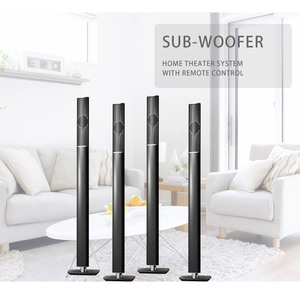 Système de haut-parleurs surround 5.0 canaux pour la maison, compatible avec les cartes mémoire USB/TF, radio familiale 3 pièces 5.0 pouces, système de son 5.1 pour la maison - Product Image 6
