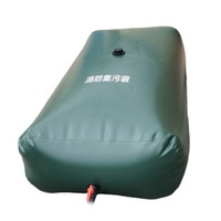 Réservoir d'eau pliable en bâche PVC portable, souple, pour la récolte, le stockage et l'irrigation agricole