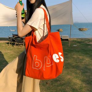 Bolsas de Lona Portátiles con Logotipo Personalizado, Bolso de Mano de Lona para Mujer, Bolsa de Almacenamiento Diaria de Lona - Product Image 6