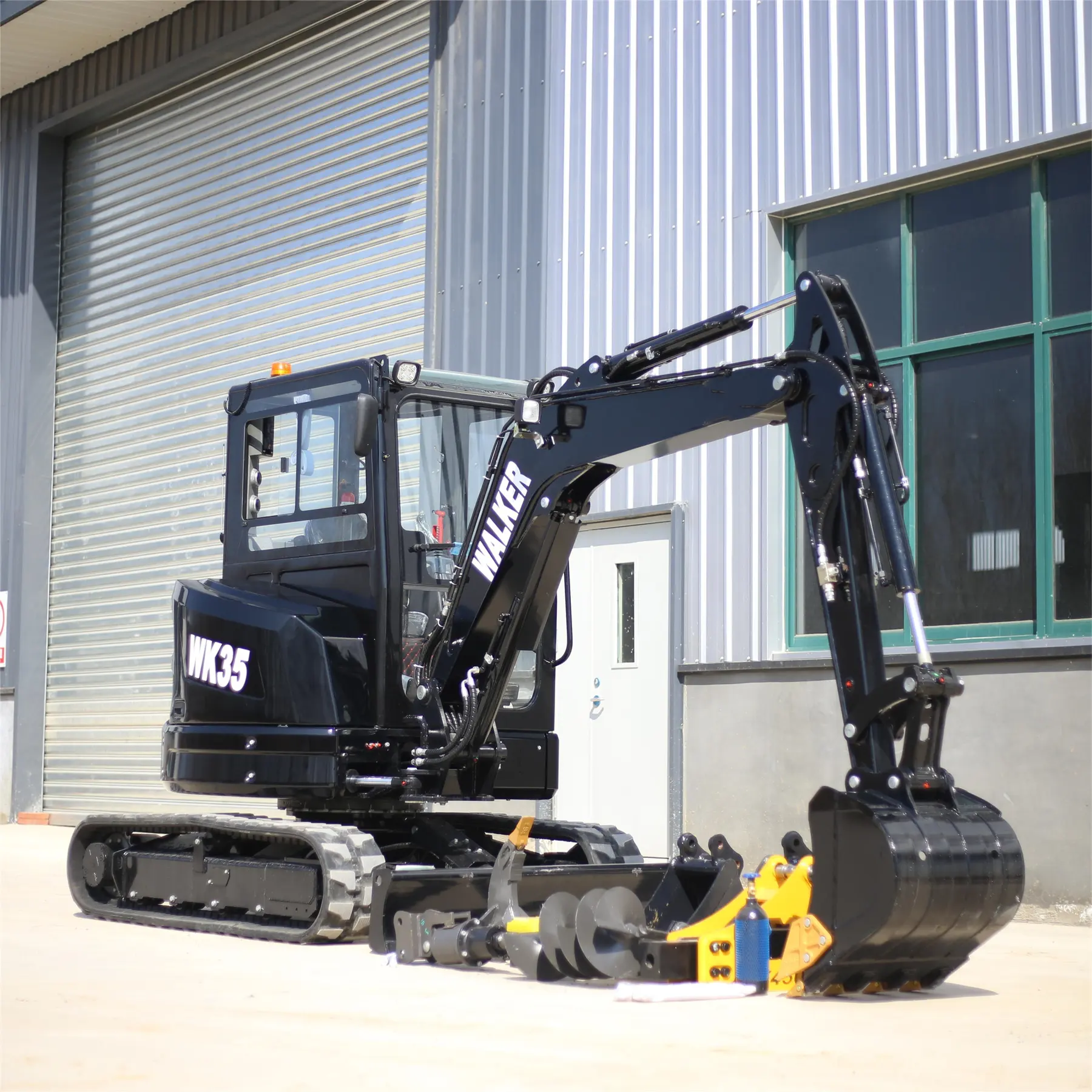 Mini Escavadeira Compacta Mini Bagger Kubota Motor Usado 3.5 Ton EPA Farm Novo Preço da Máquina Escavadeira