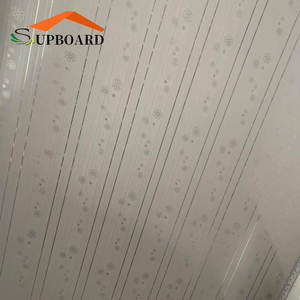 Convient à divers environnements, bois-plastique pour plafond, type marbre mexicain, panneaux muraux en <span class=keywords><strong>PVC</strong></span> avec panneau mural extérieur en <span class=keywords><strong>PVC</strong></span> - Product Image 2