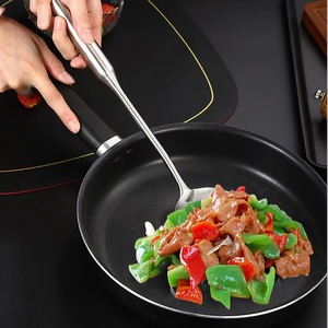 Food Grade <strong>Accessories</strong> Tools <strong>Bulk</strong> Silver Color 6 Pieces <strong>Kitchen</strong> Utensil Set Kitchenware SUS304 Stainless Steel Cooking Tool - Product Image 5