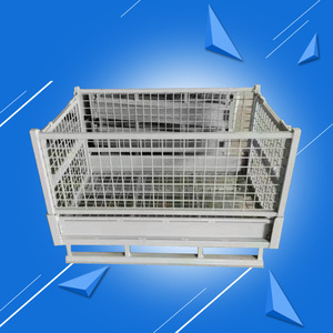 Heavy Duty Steel <b>Stacking</b> Rack 40x40mm Column 1.5mm Thickness Warehouse Storage <b>Shelf</b> Foldable Mezzanine Rack - Product Image 1