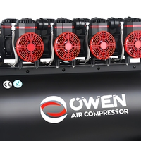 Compresseurs d'air sans huile, vente de compresseurs d'air, compresseurs d'air sans huile à quatre têtes, capacité 880L/min