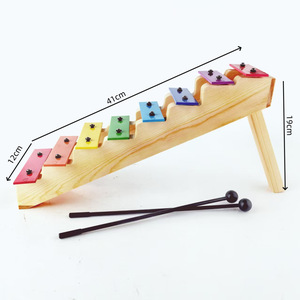 Étape 8 Carillon de <span class=keywords><strong>harpe</strong></span> Plaque en aluminium Piano Instrument de musique Percussion Coloré - Product Image 5