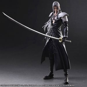Figura de Acción Articulada de Sephiroth de <span class=keywords><strong>Final</strong></span> <span class=keywords><strong>Fantasy</strong></span> VII Advent Children, 2.ª Generación, Modelo Anime - Product Image 5