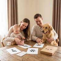 Lot de 6 cartes de jalons de développement pour bébé sans encre, style Art Déco, kit empreintes de mains et de pieds 6 mois, souvenir nouveau-né pour cadeau d'anniversaire