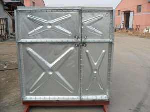 Tanque de Água para Incêndio de Aço Galvanizado Quadrado de 2000 Litros - Product Image 4