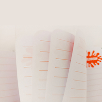 Carnet A5 écologique avec bande élastique, couverture rigide, toutes les couleurs, carnet de notes personnalisé