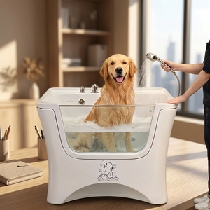 Baignoire pour chien en acrylique à micro-bulles pour nettoyage en profondeur des pores, vente en gros, haute marge, pour distributeurs - Product Image 1