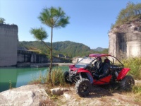 Buggy de plage 1000cc 2 places tout-terrain Renli pour la plage et le désert avec homologation CEE