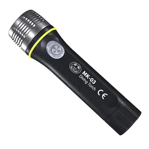 Factory Price Seafrogs MK-03 Professional Underwater Flashlight 100m Waterproof Diving Flashlight