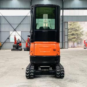 TOHO 1,8 Ton Mini Excavadora sobre orugas Sistema operativo piloto hidráulico completo Motor Changchai Bomba hidráulica Huade 1 año limitado - Product Image 3