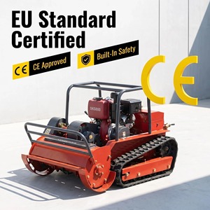 Ultimate <b>Power</b> Single Cylinder 13HP Petrol 4-Cycle Industrial Grade 1000mm All Terrain Tracked Remote Control <b>Brush</b> Mower - Product Image 1