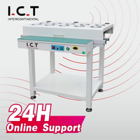 Convoyeur de ligne SMT personnalisé hautement professionnel pour PCB, convoyeur de retournement de PCB SMT, convoyeur de connexion SMT haute stabilité, best-seller