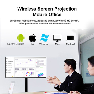 Eimio Tương Tác OEM 21.5 Inch FHD Di Động Thông Minh TV Với 6 + 128G <span class=keywords><strong>Android</strong></span> 12 IPS 1080P Màn Hình Cảm Ứng Trắng LED Đèn Nền Tủ - Product Image 5