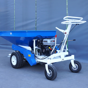 Épandeur de gazon rotatif à disque multifonction grande capacité, épandeur d'engrais et de semences/sel multi-usages - Product Image 6