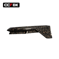 Pour BMW G8X G80 G81 M3 G82 G83 M4 CS 2020-2026 Diffuseur de pare-chocs arrière et séparateurs latéraux en carbone forgé doré style MP 51128075031