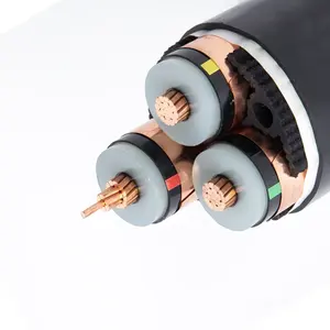 Medium voltage 11kv 3*300mm2 240mm2 185mm2 150mm2 copper conductor xlpe power cable