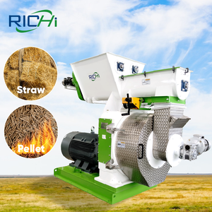 RICHI Custom ized 5-7t/h Fabrik Neue Stroh pellet maschine - Product Image 1