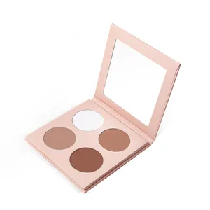 ขายส่ง OEM โรงงานแต่งหน้า6สีคอนทัวร์กดผงง่ายต่อการ Colorat Bronzer Palette ฉลากส่วนตัว