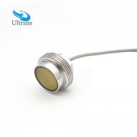 Transductor Ultrasónico Compuesto S304 de 1 MHz, Sensor para Medición de Profundidad de Agua, Transductor Ultrasónico para Agua