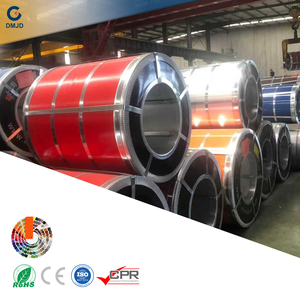 공장 공급 업체 0.7*1250mm 골판지 코일 RAL 1000 Pppgi 루핑 시트 냉간 압연 JIS 인증 굽힘 절단 용접 - Product Image 1