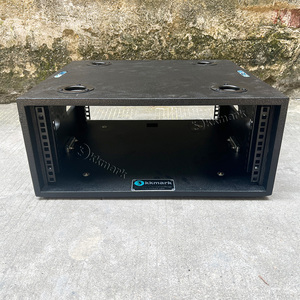 Mới có thể tháo rời 19 "2U 4U 6U 8U 10U khuếch đại bánh răng bằng gỗ hộp Stackable và khóa Rack mount Giao thông vận tải trường hợp chuyến bay - Product Image 2