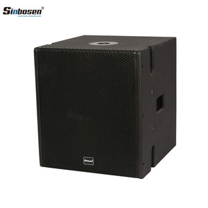 Sinbosen <span class=keywords><strong>Speaker</strong></span> Audio Profesional, Sistem Suara 12 Inci Subwoofer Penguat <span class=keywords><strong>Array</strong></span> Garis Aktif - Product Image 5