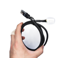 Cable Adaptador de Enchufe Blanco para Vehículos Eléctricos Tesla, Herramienta de Diagnóstico OBDII, Conector de Codificación de ECU para Vehículos Eléctricos