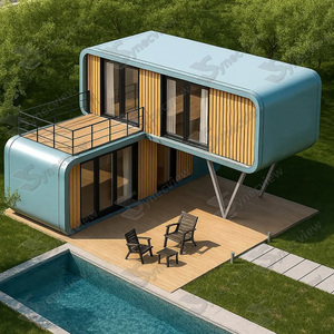 Fabricante de Casas Cápsula Ecológicas de Acero Personalizadas, con Energía Solar, Cabaña de Granja, Casa de Abuela, Villa Vacacional, Montaña, <span class=keywords><strong>Bosque</strong></span> - Product Image 2