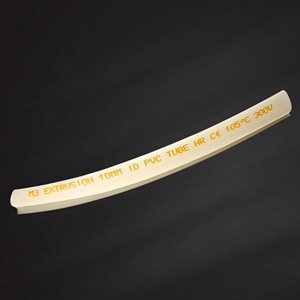 Fábrica 10 mm I.D Tubo de PVC blanco no retráctil 105 grados 300V Aislamiento eléctrico Flexible Resistente al calor PP Mangas de cable - Product Image 1