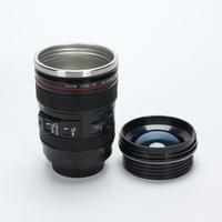 Pas cher Meilleure Vente Unique Souvenir Promotionnel Logo Personnalisé Imprimé 24-105 Camera Lens Café Tasse Tasse Prix pour Vente
