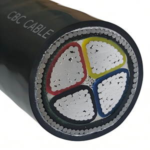 Power <strong>Cables</strong> 16mm 3core 4core Armoured <strong>Cables</strong> Price Medium Voltage High Pressure Copper Conductor Pvc/xlpe Insulated 400mm - Product Image 4